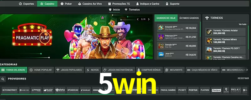 cassino 5win